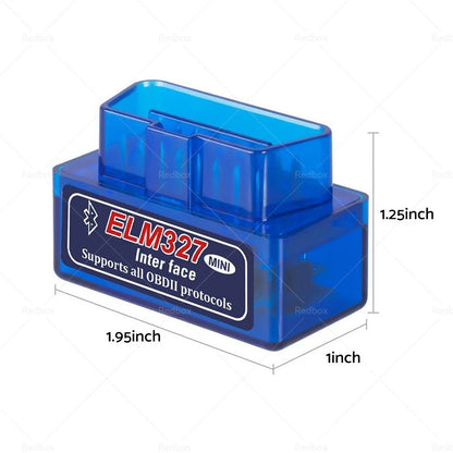 OBD2 II Bluetooth Car Scanner for Torque iOS Android CAN Auto Scan Tool