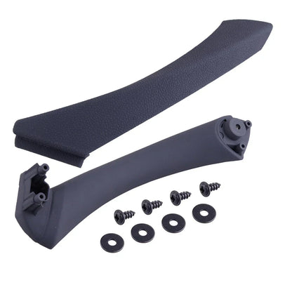 Black Rear Left Inner Door Handle & Pull Cover for BMW E90 328i (2007-2013)