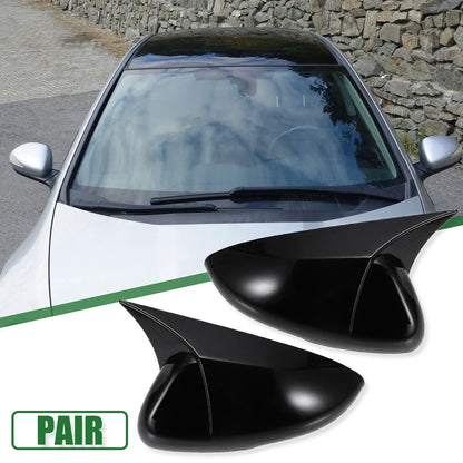 Car Rearview Mirror Cover Caps for Honda Accord (2018-2021) Gloss Black