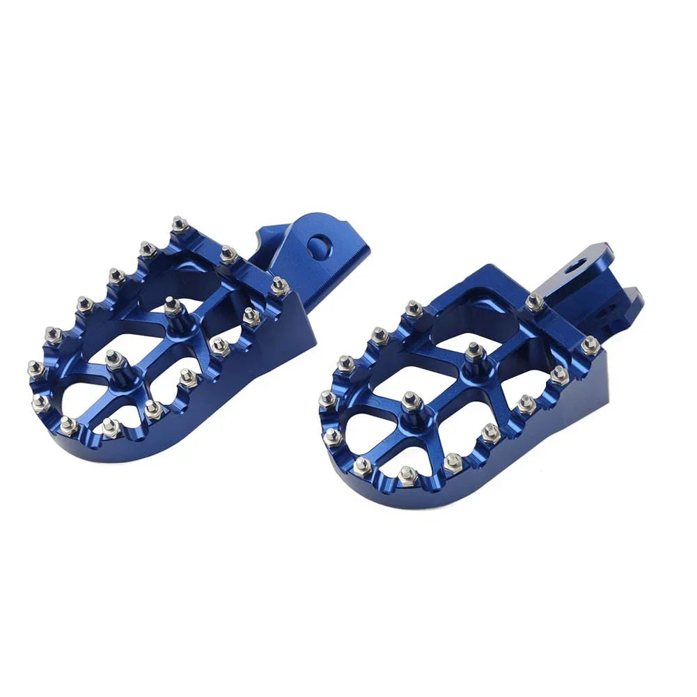 Blue Foot Pegs for Sur Ron S/X & Honda CRF 150F 230F (2003-2019)