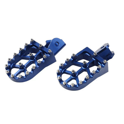 Blue Foot Pegs for Sur Ron S/X & Honda CRF 150F 230F (2003-2019)