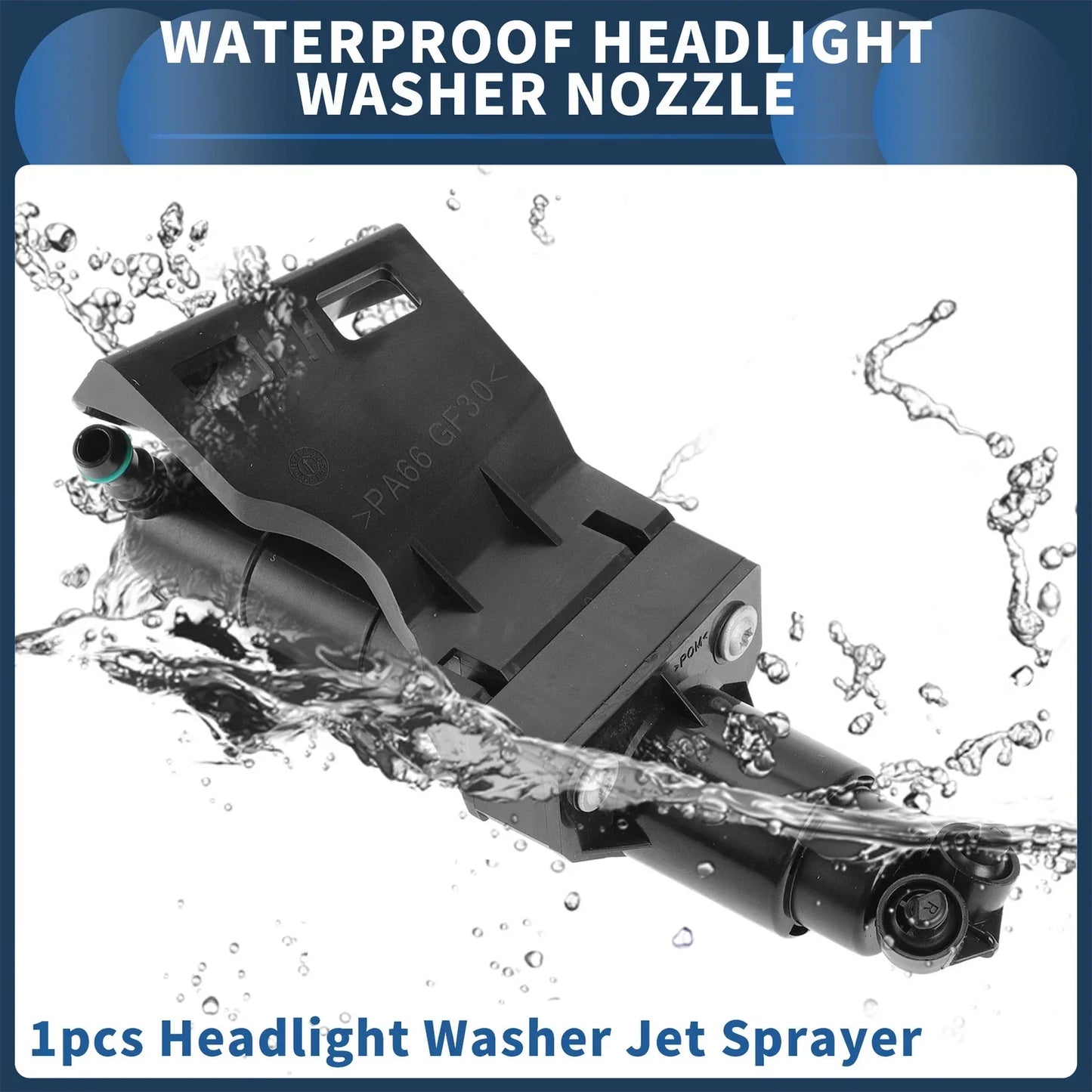 Driver Side Headlight Washer Nozzle for Mercedes-Benz GL320 (2007-2012)