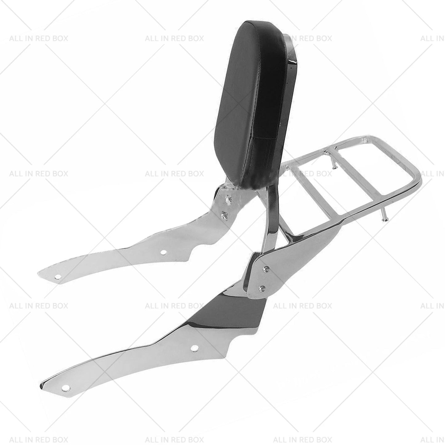 Backrest Sissy Bar Luggage Rack for Yamaha V-Star 650 Custom (2003-2011)