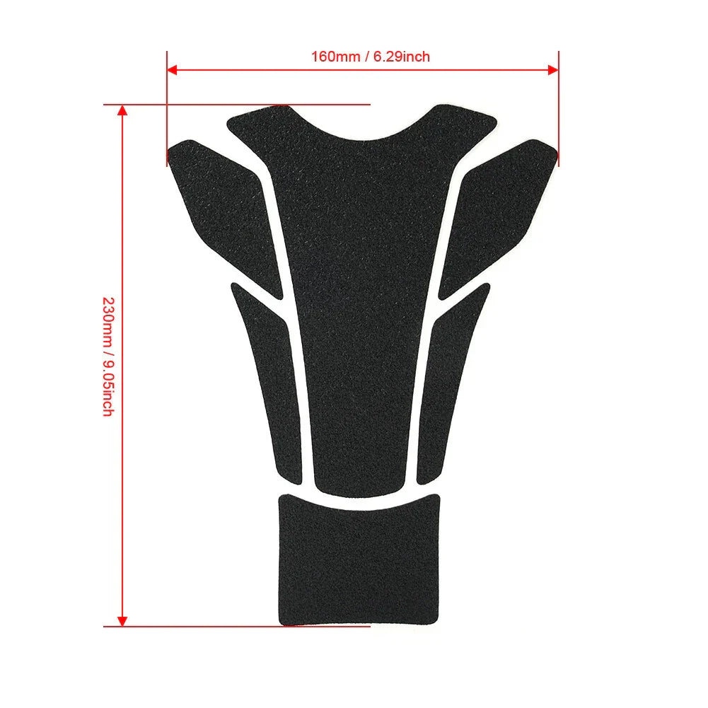 Universal Motorcycle Anti-Slip Tank Pad Sticker for Suzuki & Honda
