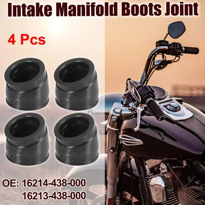 4pcs Carburetor Intake Manifold Boot for Honda CB900C (1980-1982)
