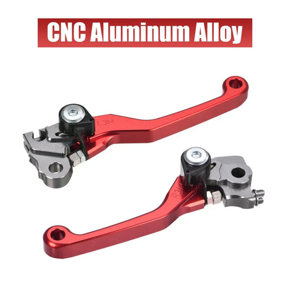 Motorcycle Brake Clutch Levers 2 x for Honda CRF250R CRF450R (2007-2020) Red