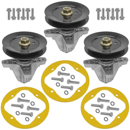 3 Spindle Assembly with Deck Ring for MTD Cub Cadet (2005–2015)