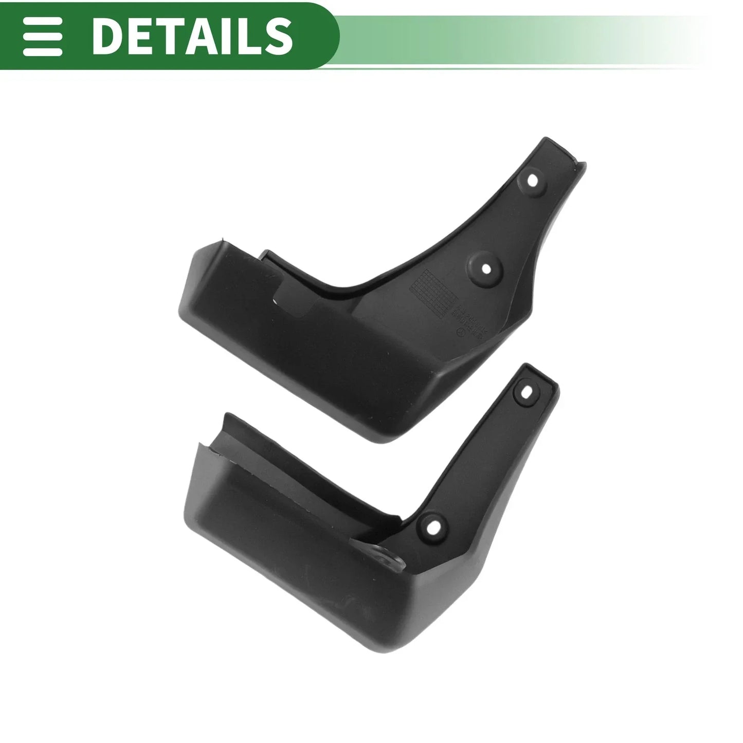 Mud Flaps Splash Guards Front & Rear for Honda Gienia (2016-2019)