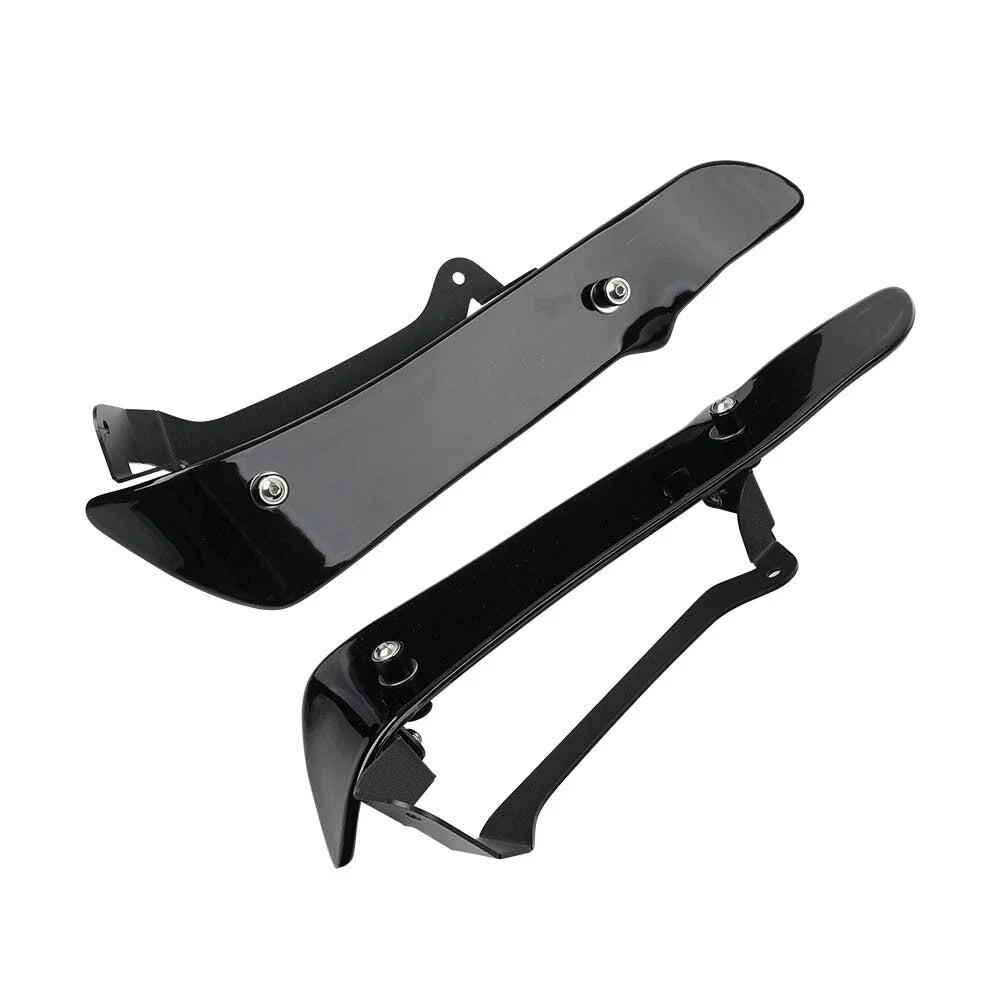 Front Guard Leg Shield Wind Covers for BMW K1600B K1600GTL (2017-2021)