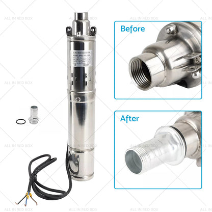48V 750W Solar Bore Pump 3" Submersible Deep Well Screw Pump (AU)