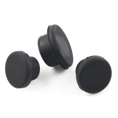Tailgate Rubber Dust Plugs 3 x for Jeep Wrangler JL (2018 - up) Black