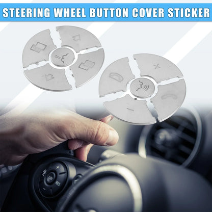 Steering Wheel Button Cover Stickers for Mercedes-Benz R Class (2010-2017)