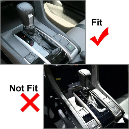 Diamond Gear Shift Knob Cover Trim for Honda Civic (2016-2021)