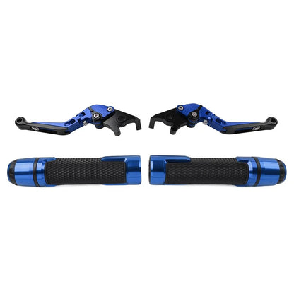 Folding Extendable Brake Clutch Levers & Handlebar Grips for Aprilia Tuono V4 (2011-2023)