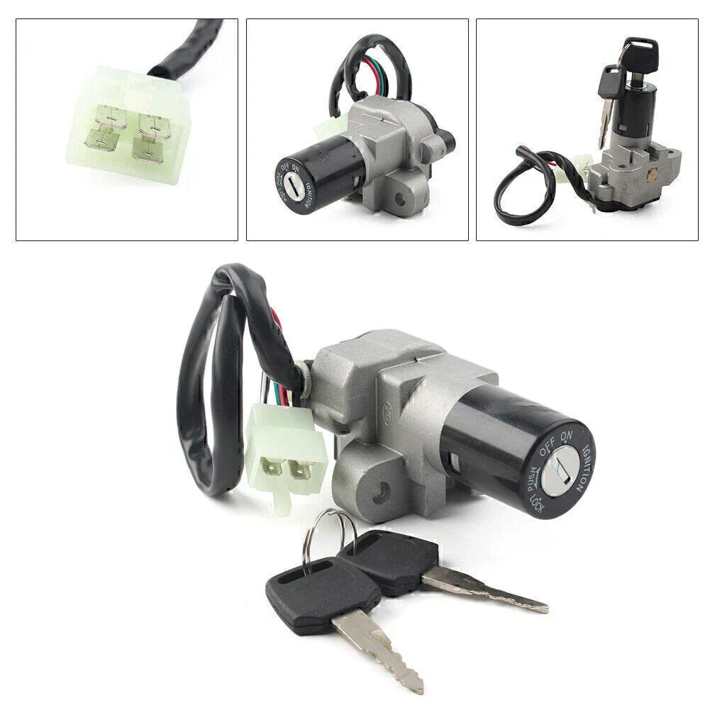 Ignition Switch Lock Key Set for Suzuki GSX750, VX800 (1989-1997, 1990-1996)