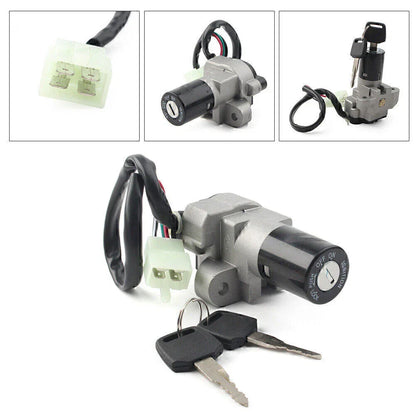 Ignition Switch Lock Key Set for Suzuki GSX750, VX800 (1989-1997, 1990-1996)