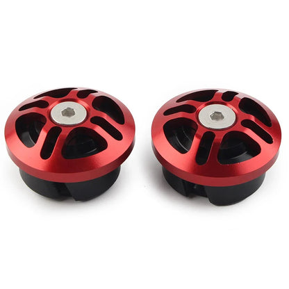 Red Frame Hole Cover Fairing Bolt Plug Cap for KAWASAKI Ninja 250 400 Z400 (18-20)