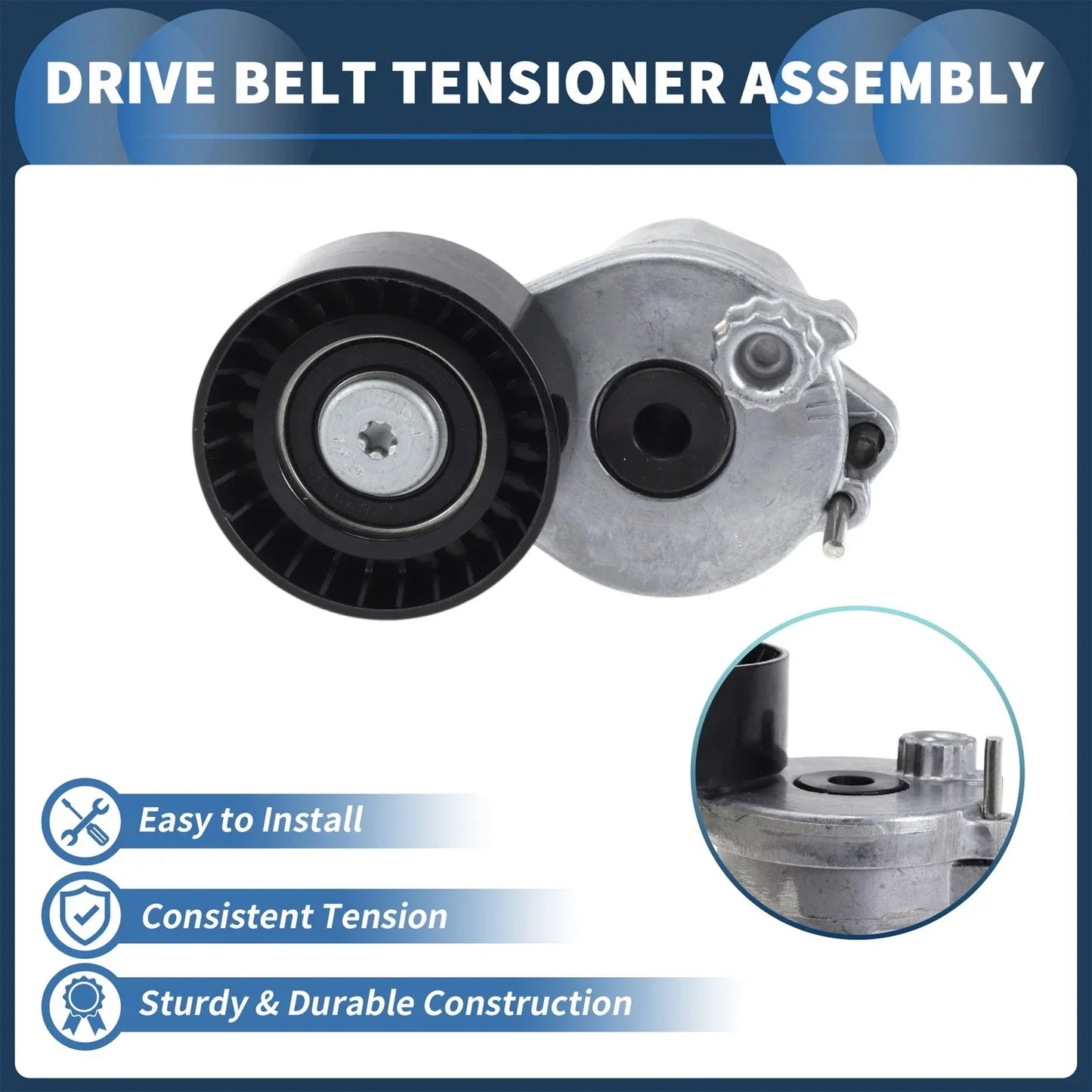 Belt Tensioner for Mercedes-Benz C-Class 2007-2014 (2007-2014)