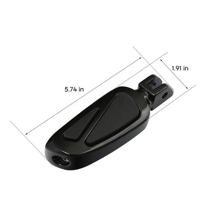 Driver & Passenger Footpegs Bracket for Harley Softail Fat Boy (2018-2025)