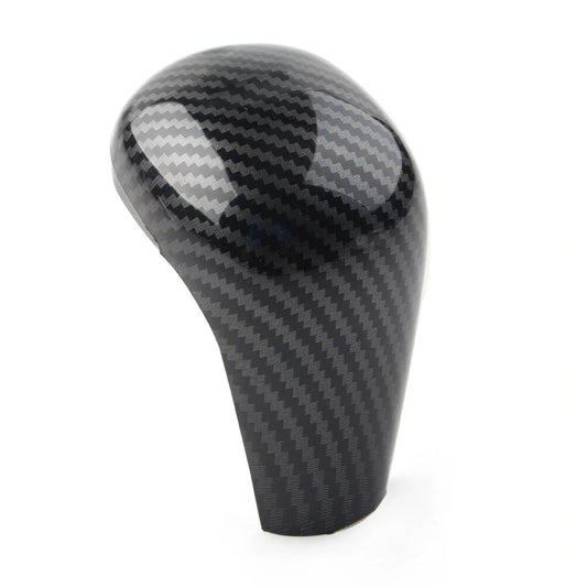 ABS Carbon Fiber Console Gear Shift Knob Cover for Mazda 3 Axela (2020-2021)