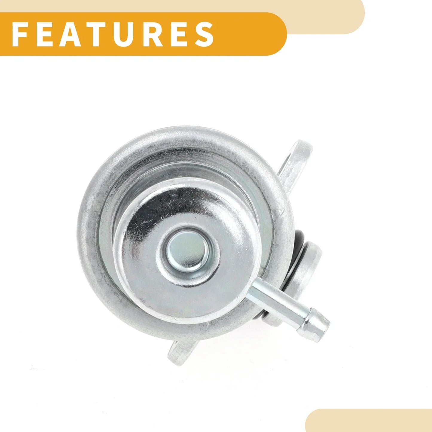 Fuel Pressure Regulator for Hyundai Elantra (1996-2000) - Metal, 1 Pc