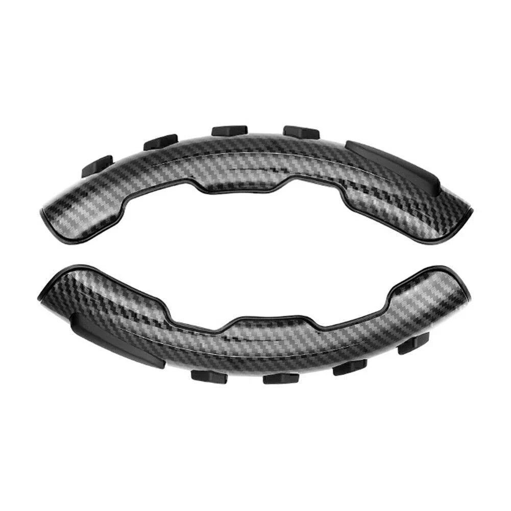 Black ABS Non-Slip Steering Wheel Covers for Honda Civic Accord CR-V