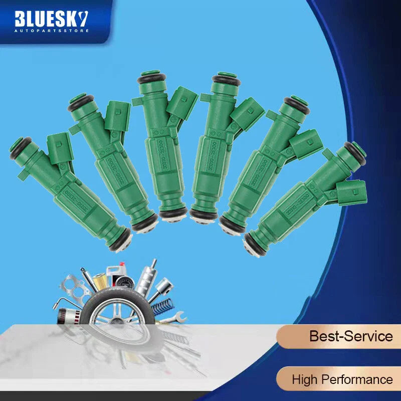 6PCS Fuel Injectors for Hyundai Elantra 2011-2014 1.8L L4