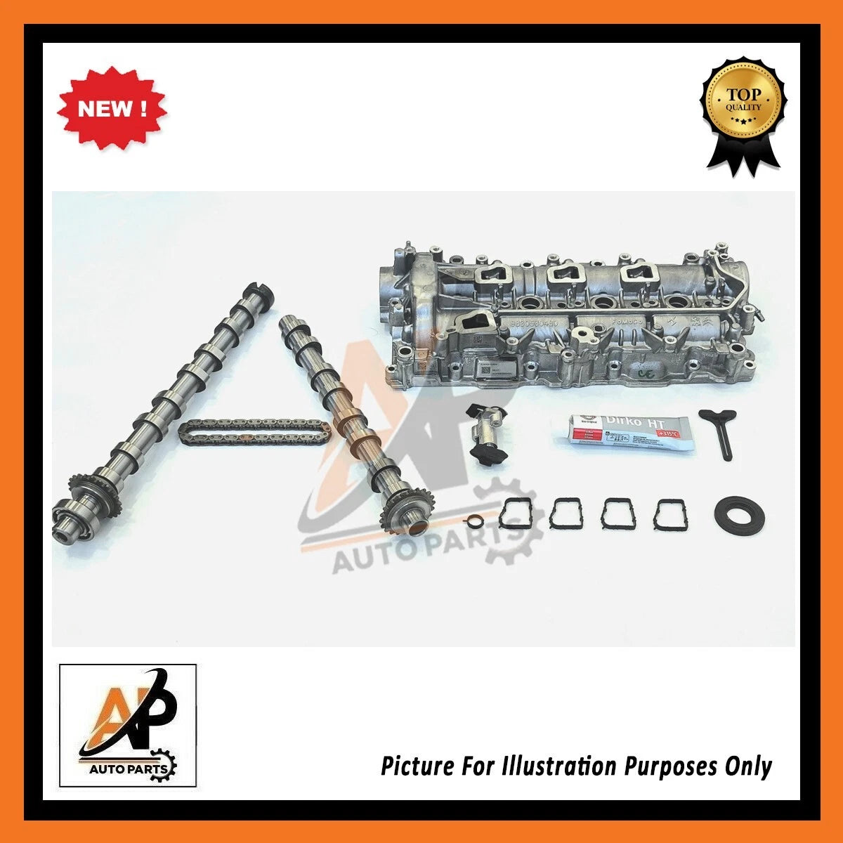 Camshaft Timing Chain Kit OEM Replacement for Citroen 1.5 DV5R Diesel (2015–)