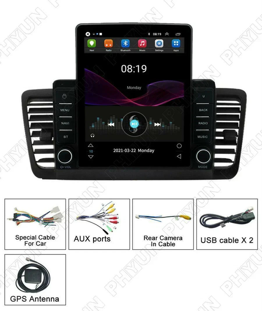 9.5" Android 10.1 Car Stereo GPS Radio for Subaru Outback Legacy (2003-2009)