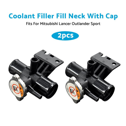 Radiator Coolant Filler Neck with Cap for Lancer Outlander Sport (2011-2019)