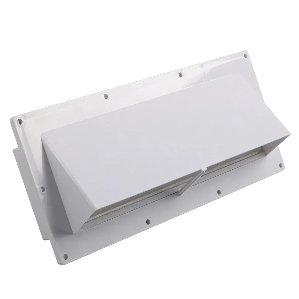 RV Bathroom Exhaust Vent Cover for Trailer Camper Motorhome White