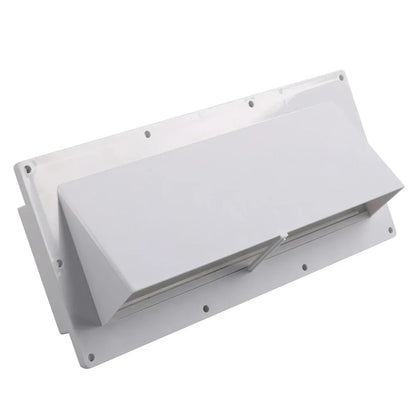 RV Bathroom Exhaust Vent Cover for Trailer Camper Motorhome White