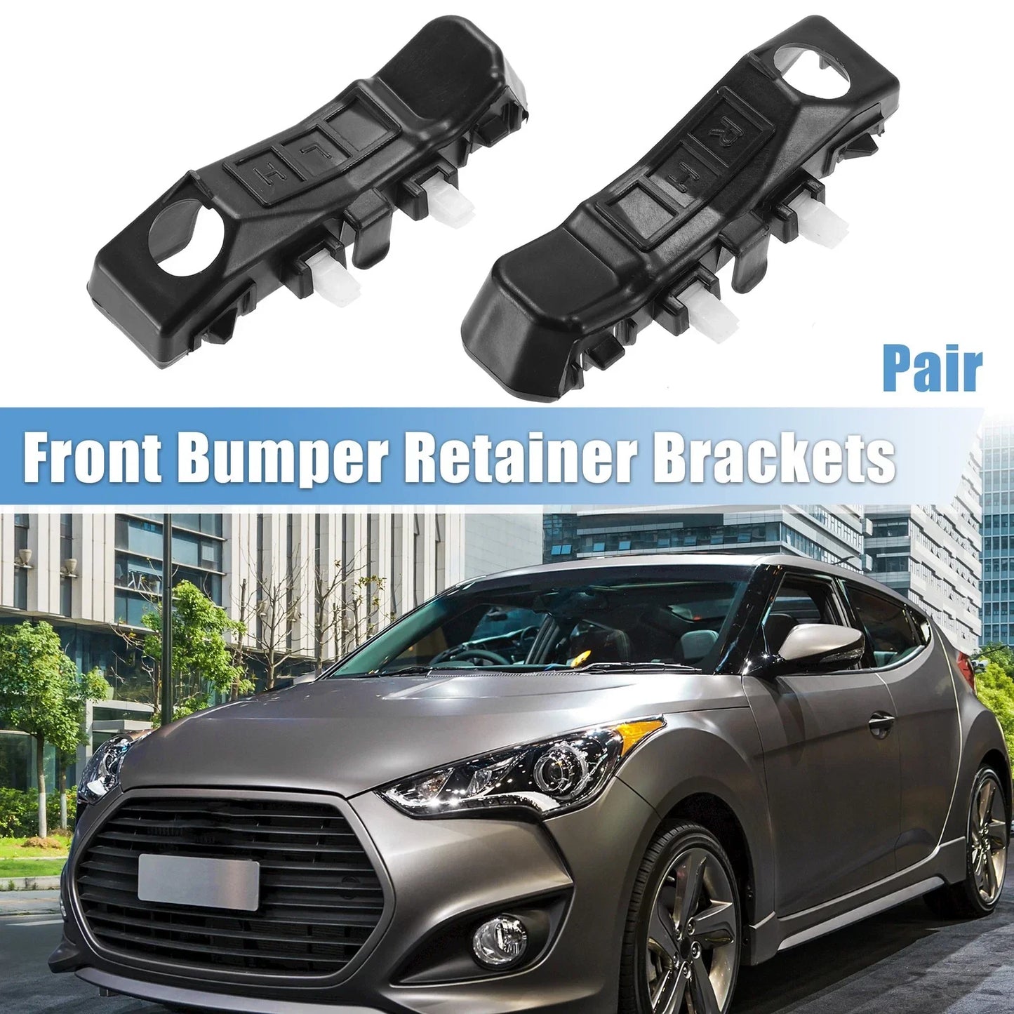 Front Bumper Bracket for Hyundai Veloster (2012-2017) - 1 Pair