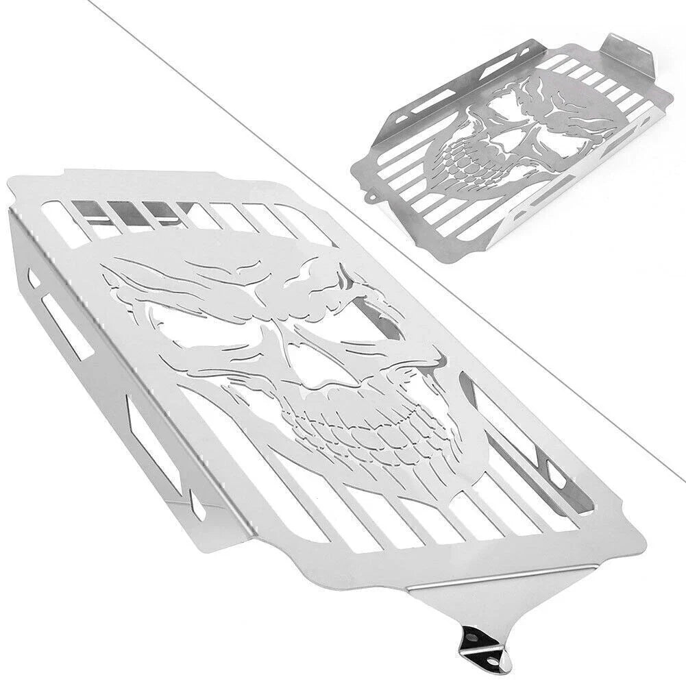 Chrome Radiator Cooler Grill Guard for Honda Shadow Spirit VT1100 (1987-2007)