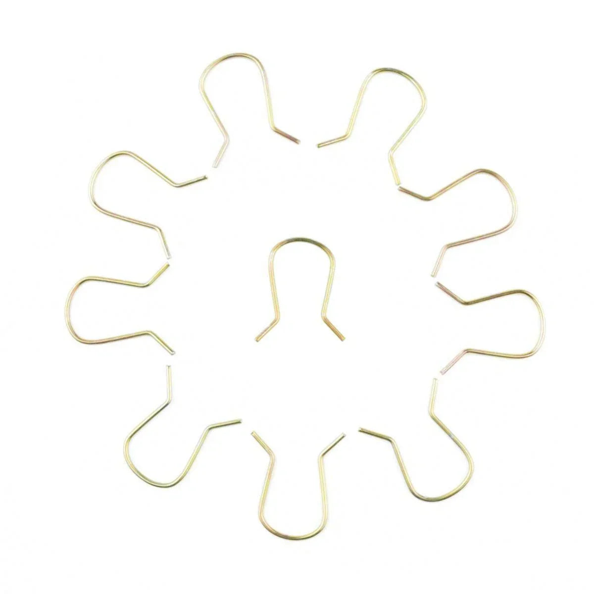 Universal Omega Shape Retaining Clip Clamps For Window Crank Assembly 10 Pcs D10