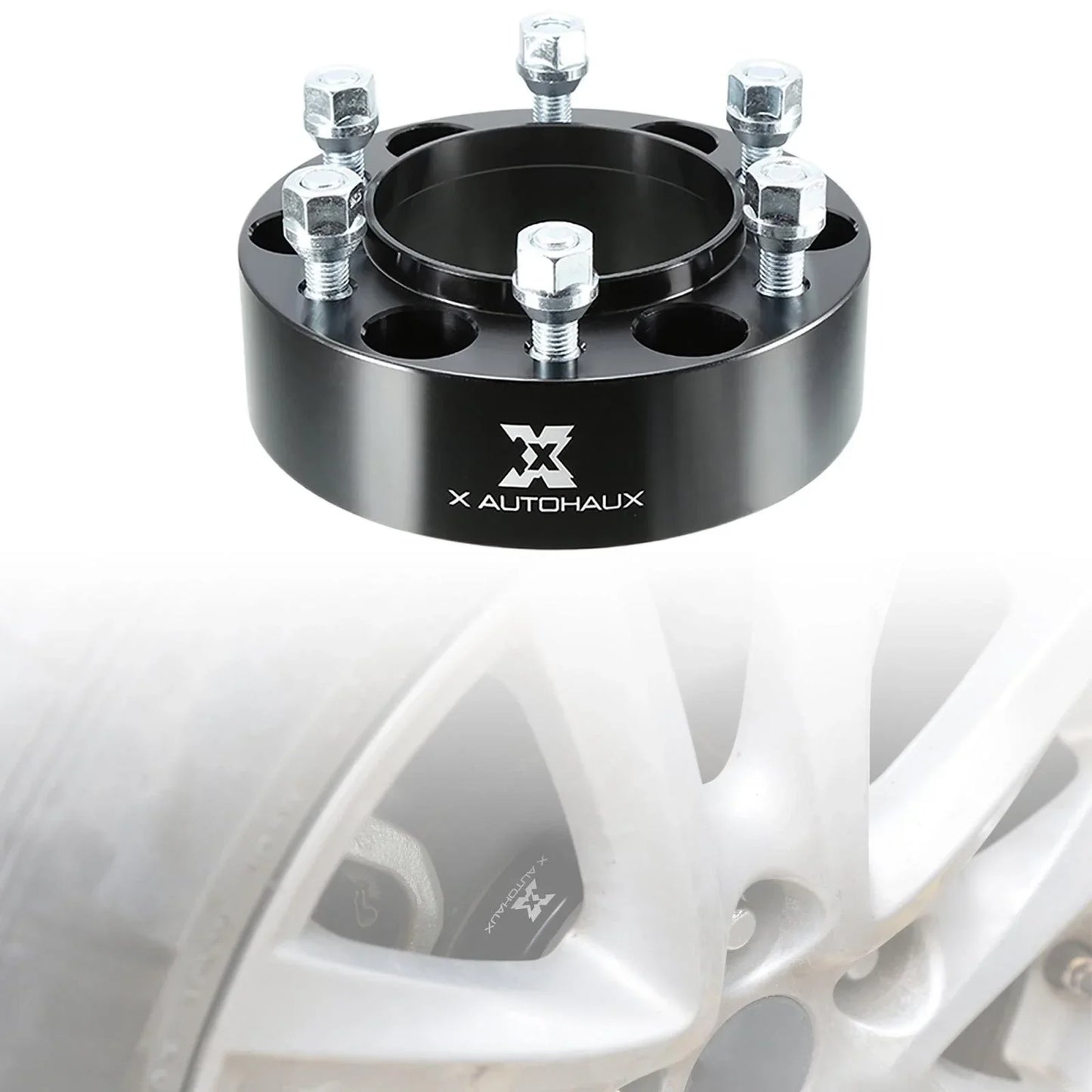 4pcs 2" Thick M12x1.5 6x5.5" Wheel Spacers Adapters
