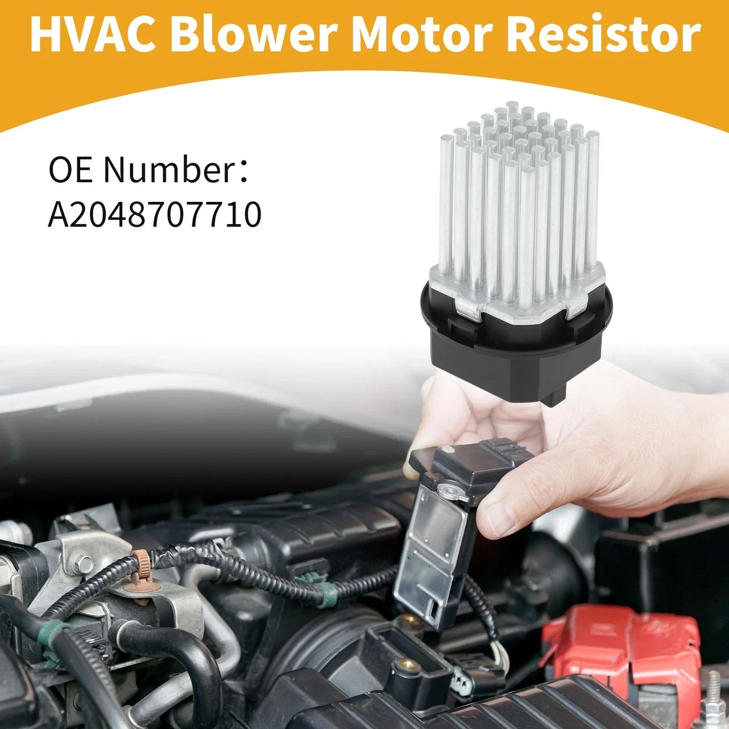 HVAC Blower Motor Resistor for Mercedes-Benz W212 (2009-2016)