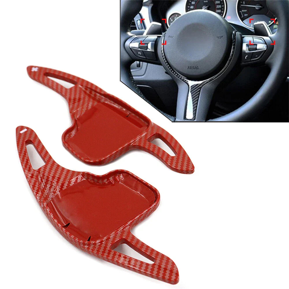 Steering Wheel Shift Paddle Extensions for BMW 1 2 3 4 5 6 7 Series X1 X4 Z4