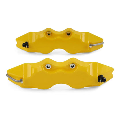 3D Style Yellow Brake Caliper Covers for Universal Car Auto Disc