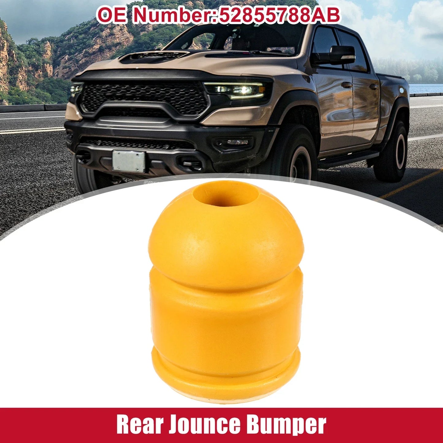 Rear Jounce Bumper for Dodge Ram 1500 (2009-2010) - Durable Replacement Part