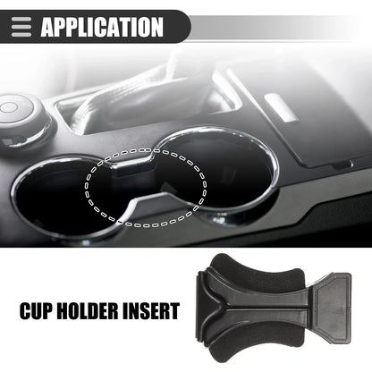 Cup Holder Insert for Lexus GX470 (2003-2009) - Black Plastic Foam