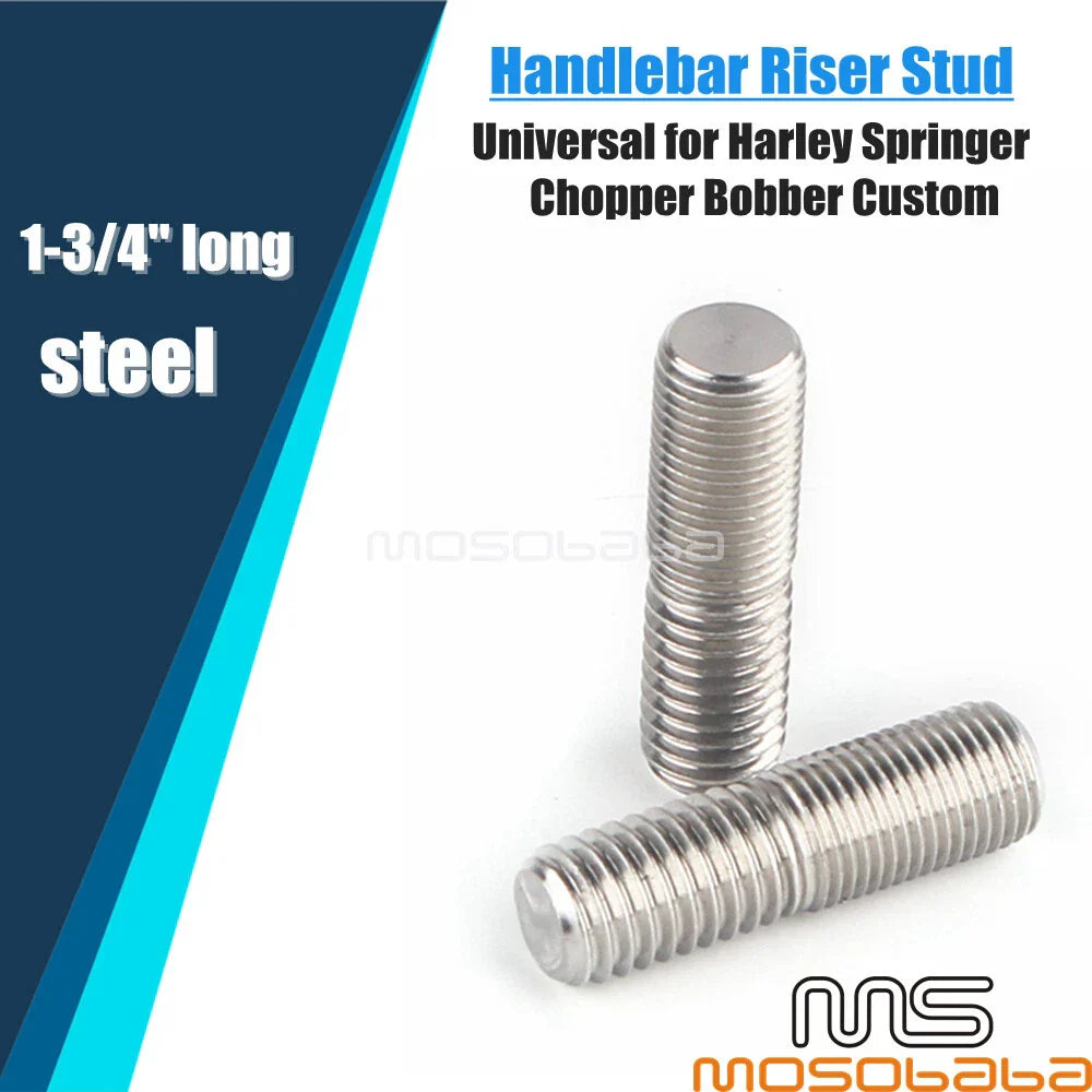Handlebar Riser Studs Adapter for Harley Springer Chopper Bobber