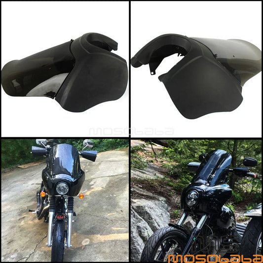 15" Windshield Kit for Harley Street Bob FXDB (2006-2017)