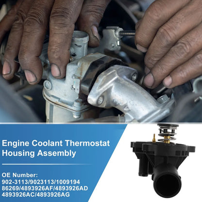Engine Coolant Thermostat Housing for Dodge Durango V6 3.6L (2011-2023)