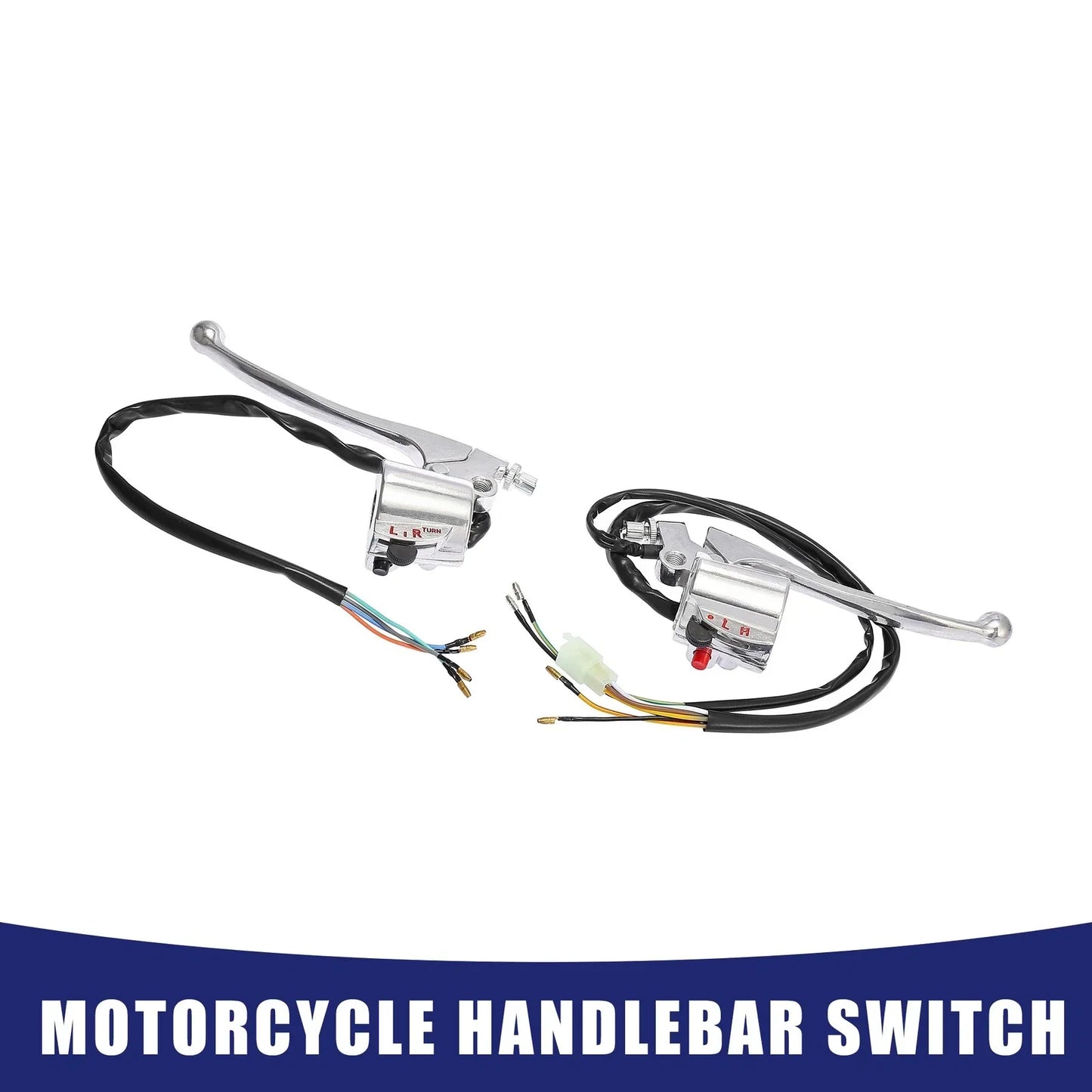 Motorcycle Headlight Foglight Emergency Light Switch for Honda  - 2 x Items