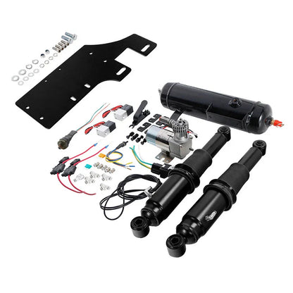 Front Air Ride Lowering Kit & Rear Suspension Tank for Road Glide (2014-2025)