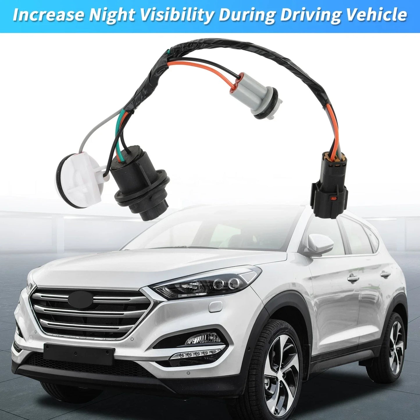 Tail Light Socket Wiring Harness for Hyundai Tucson (2015-2018)