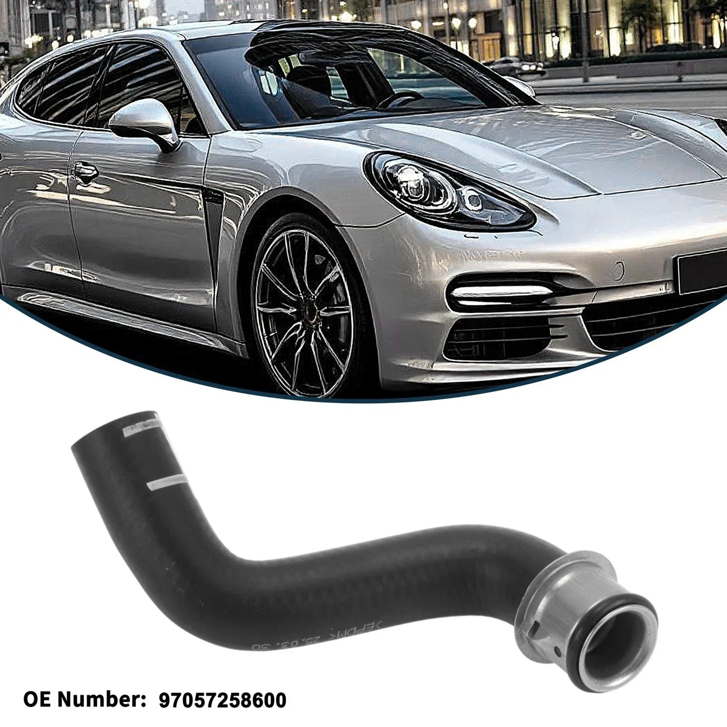 Radiator Hose for Porsche Panamera Cooling System (2010-2023)