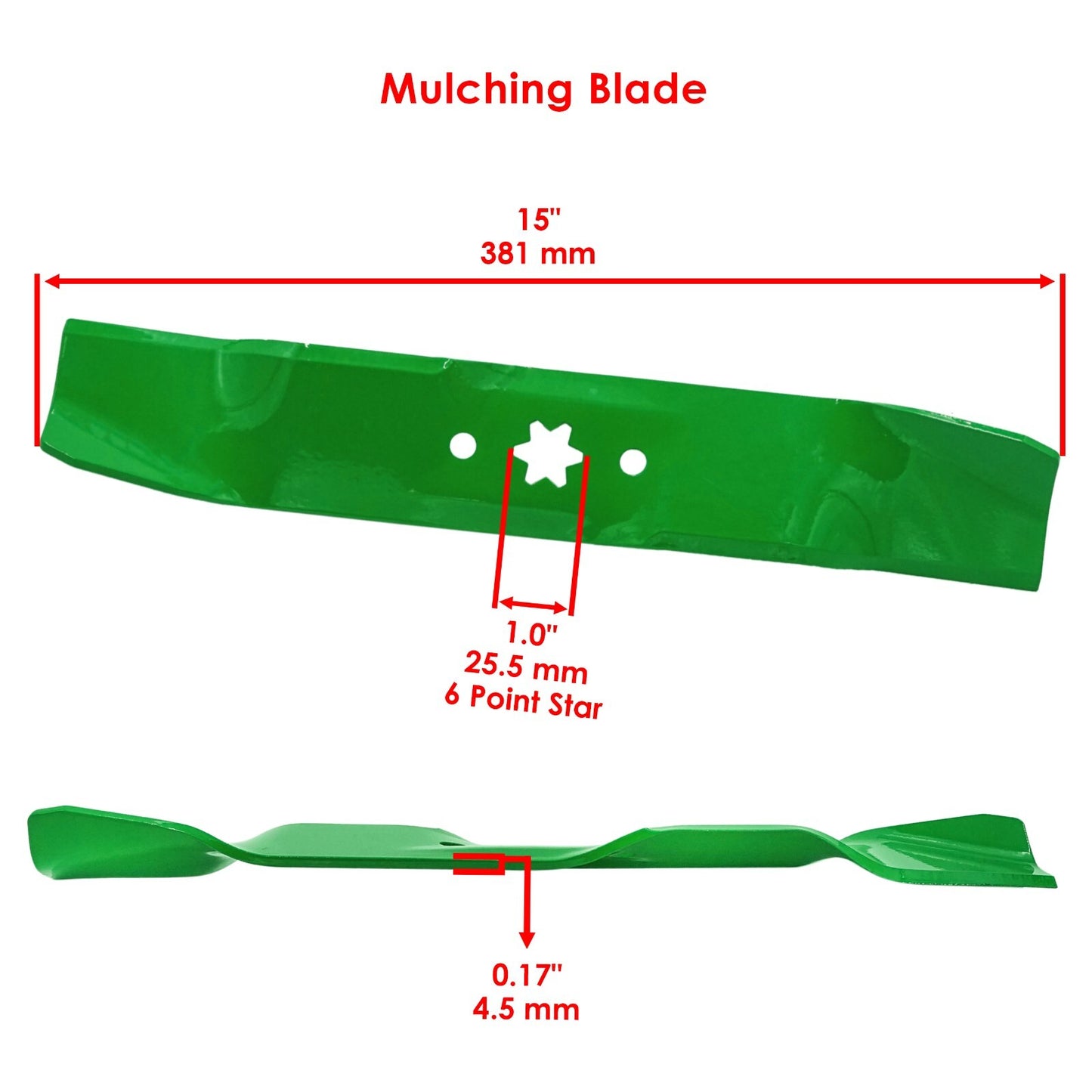 46 Inch Deck Blade Replacement for White Outdoor LT-4600 (1980–1995)