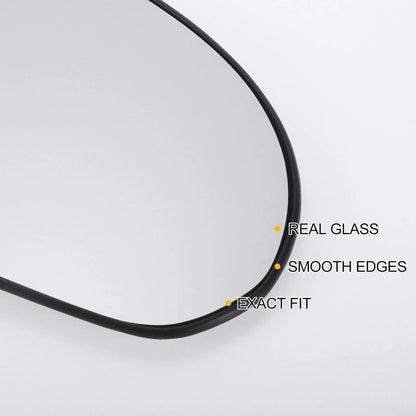 Right Side Heated White Mirror Glass for Hyundai i30 (2007-2012)